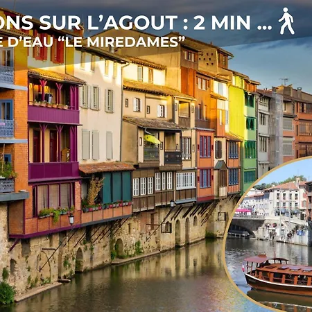Le Sunny - Cocon Lumineux, Climatise, Au Coeur De Castres Lejlighed Castres (Tarn)